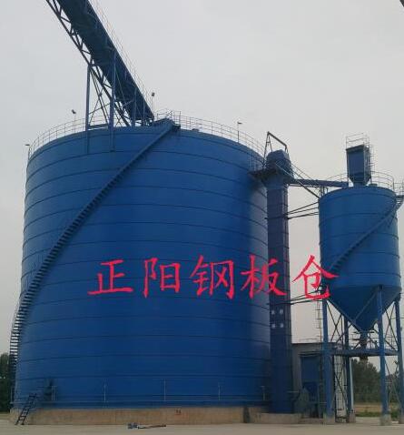 怀仁大型矿粉钢板库